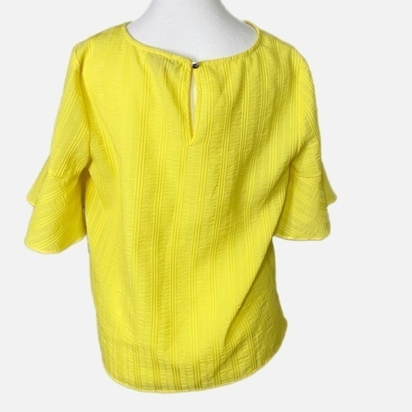 Vince Camuto Yellow Blouse - Picture 2 of 7